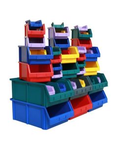 Contenitori impilabili componibili bocca di lupo Alfa