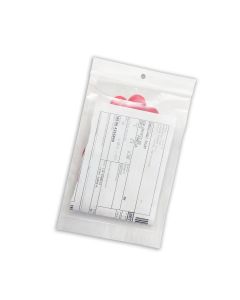 Sacchetti chiusura a pressione in PE con tasca portadocumenti