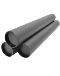 Tubo in cartone nero