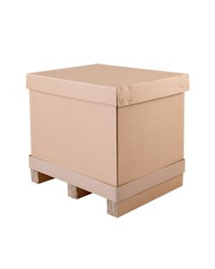 Cassa fondo e coperchio in cartone