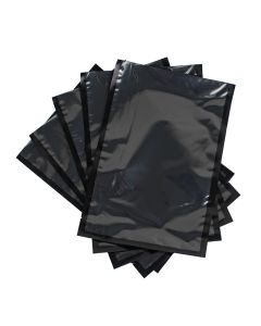 Buste lisce nere per sottovuoto