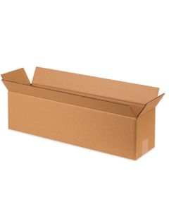 Scatole un'onda avana per prodotti lunghi