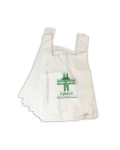 Shoppers in bioplastica - 10 x 40 cm