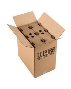 Scatola per bottiglie alta protezione - 6 bottiglie