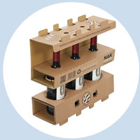 scatola per bottiglie