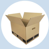 scatole per trasloco con maniglie